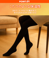 【予約　12/25発送】160デニール裏起毛タイツ