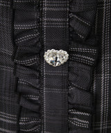 【予約　01/30発送】キラキラハートビジューリボンセーラーセットアップ