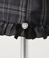 【予約　01/30発送】キラキラハートビジューリボンセーラーセットアップ