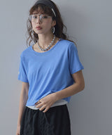 【メール便】前後2wayシアーTシャツ