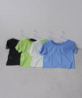 【メール便】前後2wayシアーTシャツ