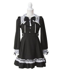 パールレースハートバックルときめきワンピース