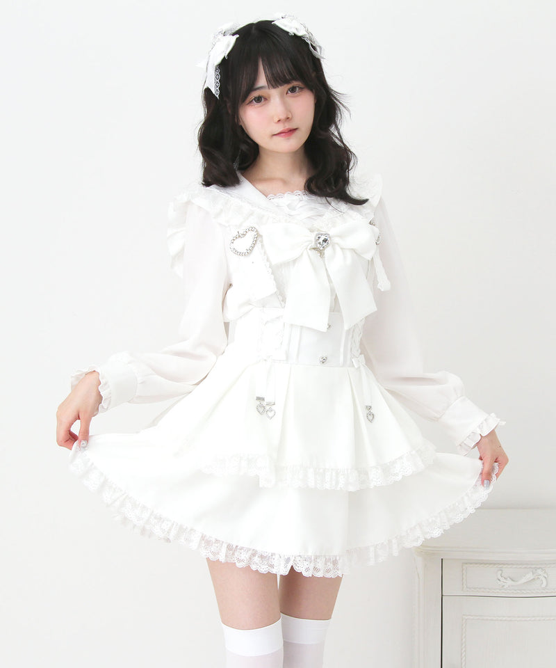 レースセーラーブラウス レースセーラーカラーブラウス | JILL by JILL STUART（ジル バイ ジル