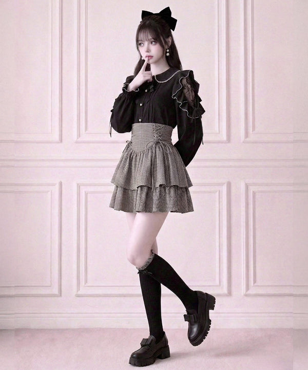 上品量産型コーデ