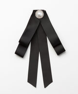 【4L-5L】ショルダーレースフリル丸襟ブラウス