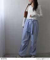 バンブークルーネックカーディガン