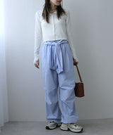 バンブークルーネックカーディガン