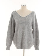 【予約　12/29発送】バックビックリボンゆるニットトップス