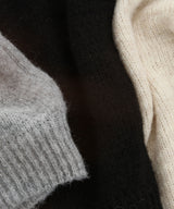 【予約　12/29発送】バックビックリボンゆるニットトップス