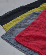 チェック柄シアー接触冷感イージーパンツ