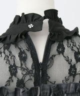 ハートバックルベルトリボンキラキラセットアップ