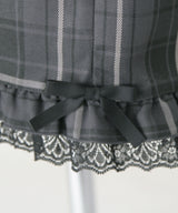 ハートバックルベルトリボンキラキラセットアップ