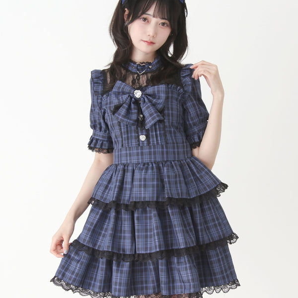 フリルティアードハートアイドルワンピース – レディースファッション