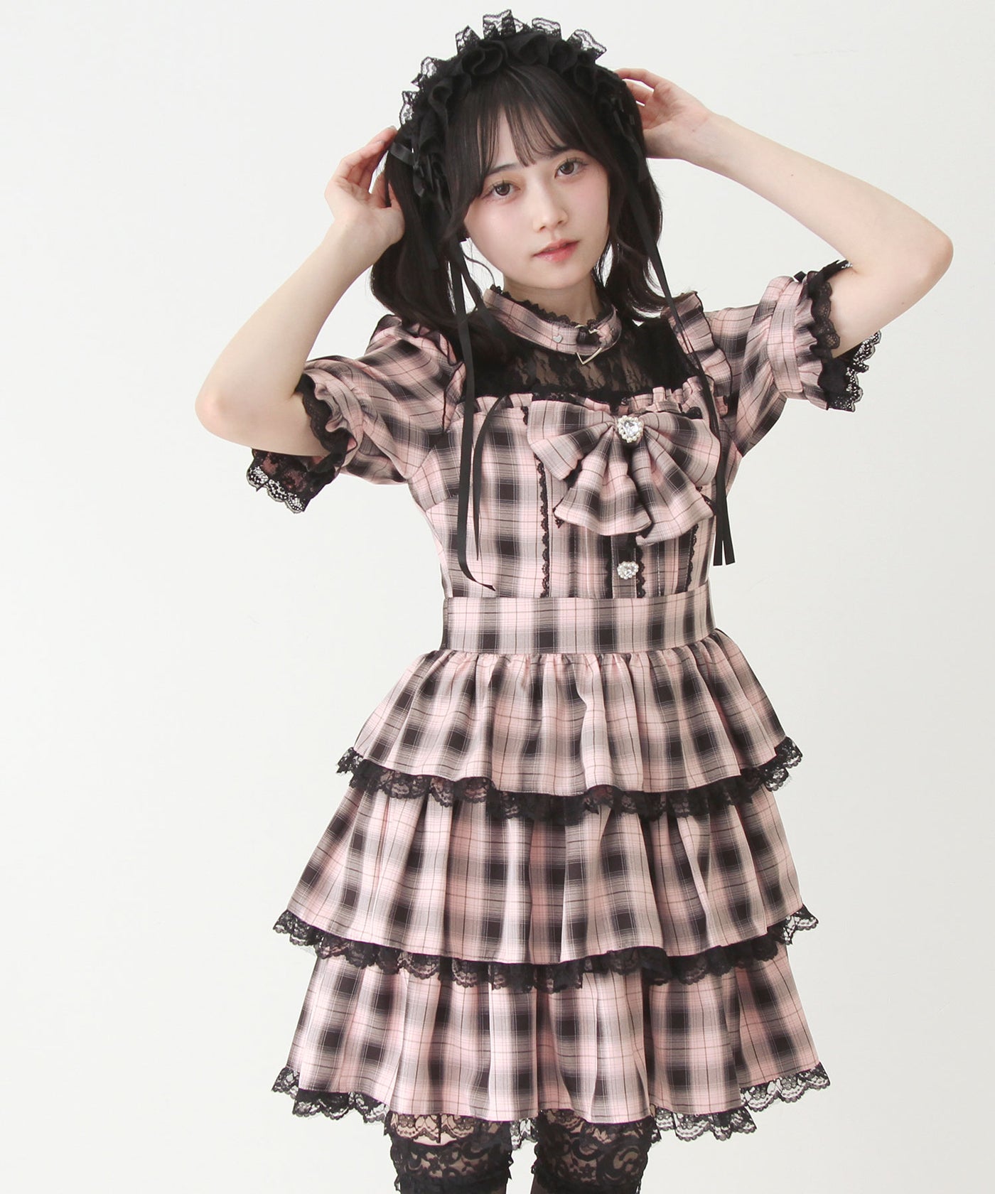 フリルティアードハートアイドルワンピース – レディースファッション