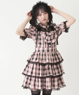 【予約　4/17発送】フリルティアードハートアイドルワンピース