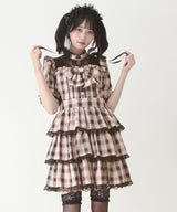 【予約　4/17発送】フリルティアードハートアイドルワンピース