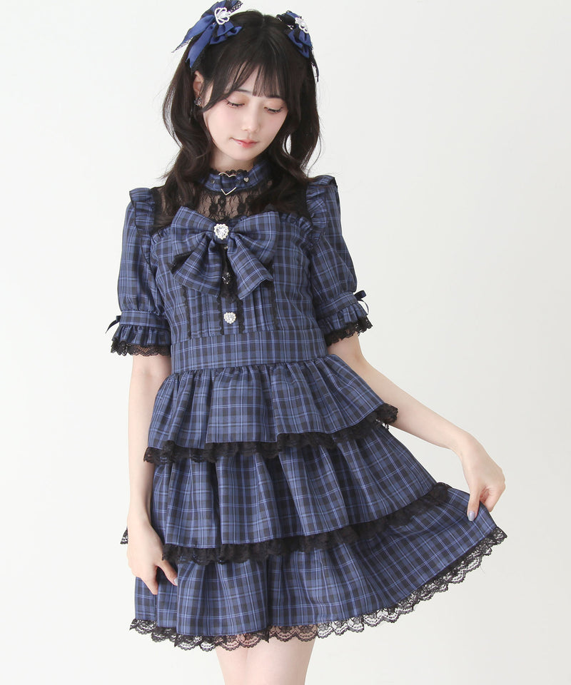 フリルティアードハートアイドルワンピース – レディースファッション