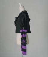 【クロミ×DML】クモレースセーラートップス【海外発送不可】