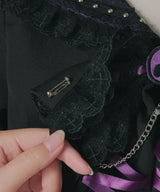 【クロミ×DML】クモレースセーラートップス【海外発送不可】