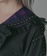 【クロミ×DML】クモレースセーラートップス【海外発送不可】