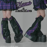 【クロミ×DML】ベルト付きジップレッグウォーマー【海外発送不可】