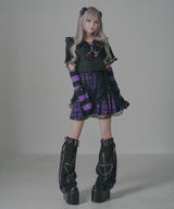 【クロミ×DML】ベルト付きジップレッグウォーマー【海外発送不可】