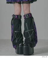 【クロミ×DML】ベルト付きジップレッグウォーマー【海外発送不可】