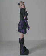 【クロミ×DML】ベルト付きジップレッグウォーマー【海外発送不可】