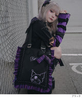 【クロミ×DML】スタッズレーストートバッグ【海外発送不可】