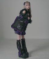 【クロミ×DML】スタッズレーストートバッグ【海外発送不可】