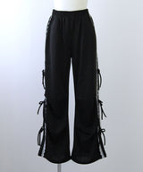 サイドレースライン裏毛スウェットパンツ【大きいサイズ有り】