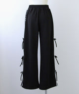 サイドレースライン裏毛スウェットパンツ【大きいサイズ有り】