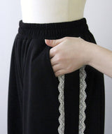 サイドレースライン裏毛スウェットパンツ【大きいサイズ有り】