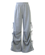 サイドレースライン裏毛スウェットパンツ【大きいサイズ有り】