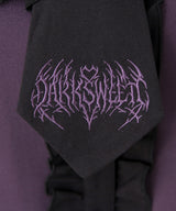 【予約　3/30発送】ゴシック風バラボタンフリルネクタイブラウス【SD】