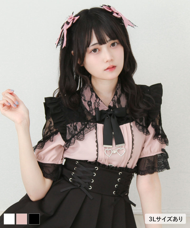 アプ♡ビジューブラウス 洗える】ビジュー ブラウス （シャツ・ブラウス）｜ANY SIS