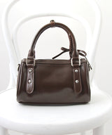 ハートチャーム付きミニボストンバッグ【select Item】