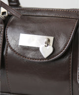 ハートチャーム付きミニボストンバッグ【select Item】