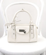 ハートチャーム付きミニボストンバッグ【select Item】