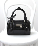 ハートチャーム付きミニボストンバッグ【select Item】