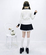 【予約　02/27発送】トリプルリボンニットトップス【SD】