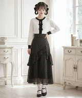 【予約　02/27発送】トリプルリボンニットトップス【SD】