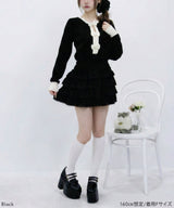 【予約　02/27発送】トリプルリボンニットトップス【SD】