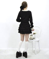 【予約　02/27発送】トリプルリボンニットトップス【SD】