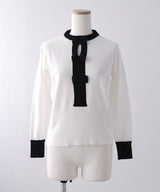 【予約　02/27発送】トリプルリボンニットトップス【SD】