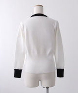 【予約　02/27発送】トリプルリボンニットトップス【SD】