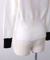 【予約　02/27発送】トリプルリボンニットトップス【SD】