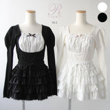 ティアードフリルミニスカート