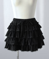 ティアードフリルミニスカート