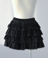 ティアードフリルミニスカート